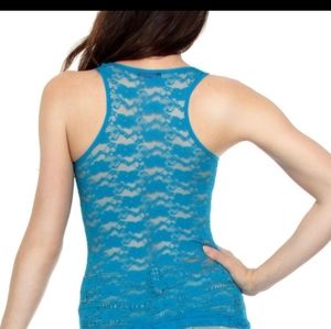 Mesh Back Tank Top